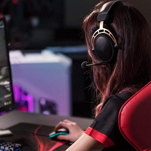 Game Console Computer Gaming Headset Microphone Detachable Microphone Replacement for HyperX 3.5mm Headphone Noise Reduction Mic Earphone Supplies Replacing Parts