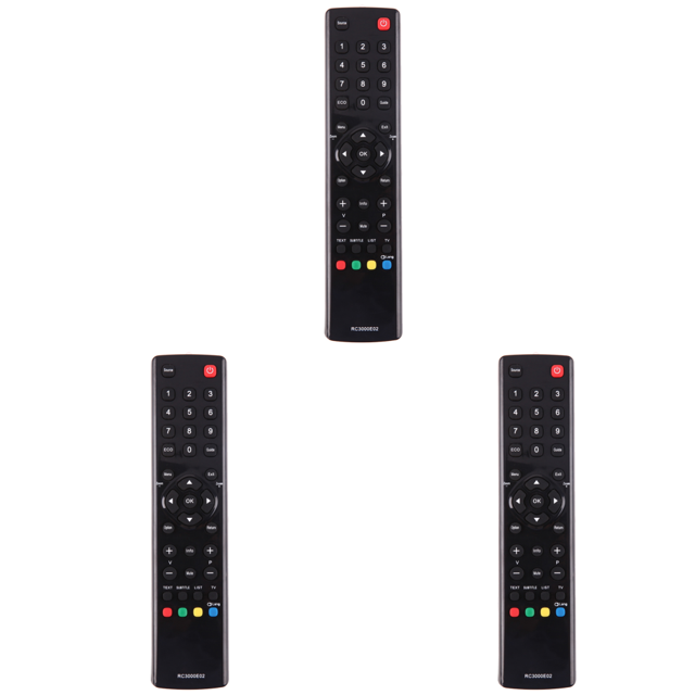 Control Remoto Portátil Controlador Inalámbrico TV para RC3000E02 RED