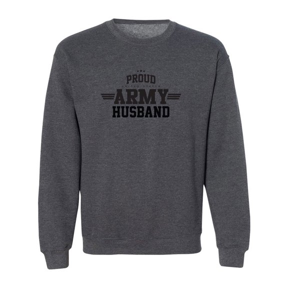 Proud Army HUSBAND Crewneck Sweatshirt