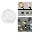 thumbnail image 3 of 1 pieza de pantallas de lámpara de globo de , pantalla de reemplazo de accesorio de iluminación, apertura de instalador de 2.56-2.76 pulgadas, - Alambre transparent Alambre transparente D15cm Colco Pantalla de luz de techo, 3 of 8