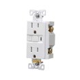 thumbnail image 2 of Cooper Wiring TRAFCI15W-K 15 Amp Tamper Resistant AFCI Receptacle Duplex, White, 2 of 6