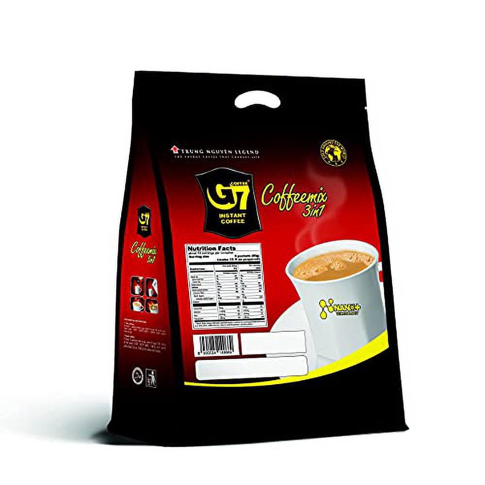 TRUNG NGUYEN G7 3-IN-1 Instant Coffee for Energy Boost by NANO+