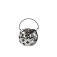 thumbnail image 1 of Urban Trends Collection: Porcelain Hand Lantern, Gloss Finish, White, 1 of 2