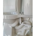 The Flush Down Toilet Seat Kit (Automatic Toilet Closer) Long Seat