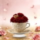 thumbnail image 5 of CaiYueKe Romantic Heart Teacup Acrylic Ornament Decorative Gift for Couples Valentine's Day Anniversary Wedding Home Decor Kitchen Desk Tabletop Decoration Love Present Souvenir Collectible, 5 of 9