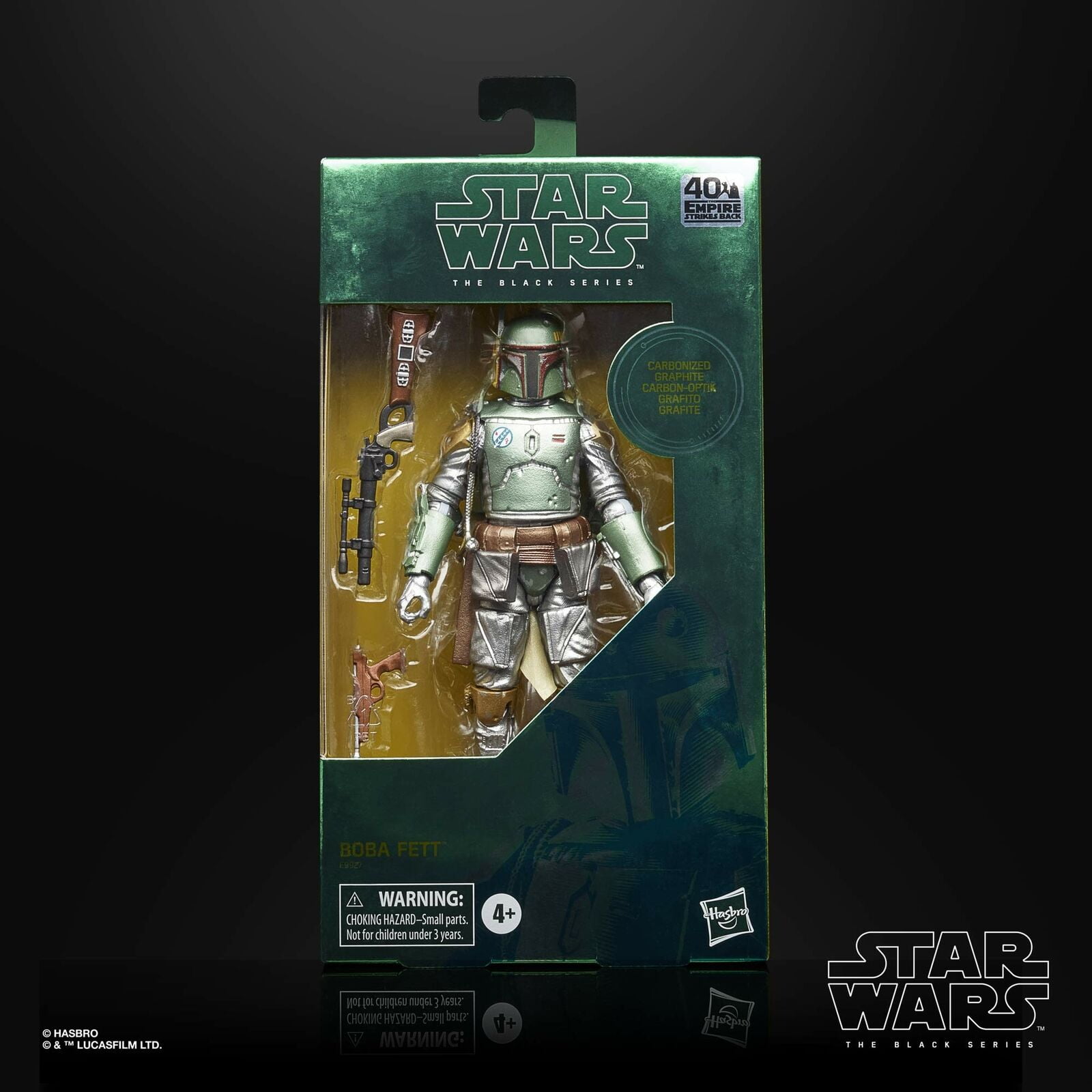 Preorder New In Box Star Wars Boba Fett Carbonized Black Series SOLD OUT