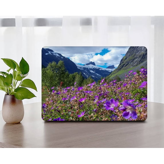 KSK KAISHEK Protective Case Hard Cover for New MacBook Air 13" 2022 - 2018 A1932/A2179/A2337 m1, Purple series 0838