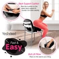 thumbnail image 7 of Brazilian Butt Lift Pillow + Back Support Cushion – Dr. Approved – Pink, 7 of 7