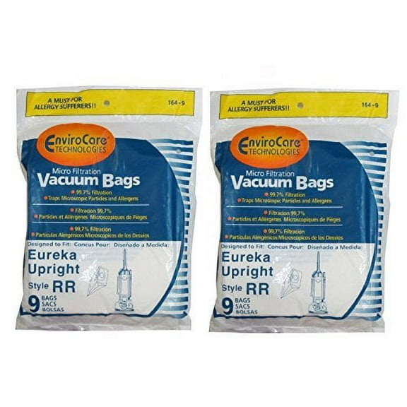 Compatible with Eureka RR Micro Filtered Vacuum Bags 61115 boss smart vac 4800 (18 Bags)