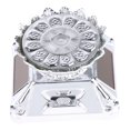 thumbnail image 2 of Plata de La Placa Giratoria Del Soporte de Exhibición de La Joyería Del Teléfono Del Reloj Giratorio de La Energía Solar Soledad Soporte de exhibición giratorio, 2 of 10