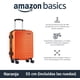 thumbnail image 2 of Basics Equipaje de mano rígido de 53,3 cm, maleta rígida con ruedas, ampliable para hasta un 25 % más de espacio, cuatro ruedas multidireccionales, naranja, 2 of 12