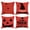 03#U, variant on Halloween Decor Pillow Covers 18x18 Inch,Set of 4 Halloween Decorations Indoor Outdoor Throw Pillow Covers,Cute Spooky Ghost Black Striped Linen Cushion Case for Home Sofa Couch Bed Chair