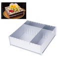 thumbnail image 5 of mmirethe Adjustable Cake Mold Aluminum Alloy Baking Tool Square Pizza Frame Rectangle Baking Frame Cake Making Tool No.1, 5 of 5