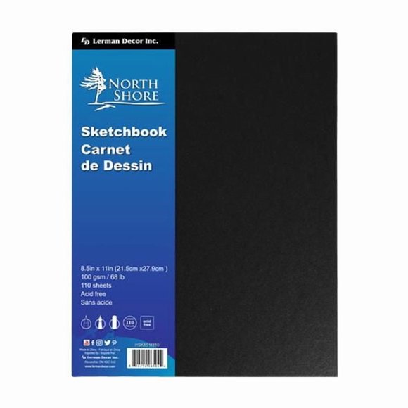 North Shore's sketchbook 8.5" x 11"
