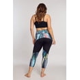 thumbnail image 2 of High Waisted Slimming Capri Legging in Painted Palette, 2 of 6