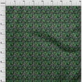 thumbnail image 3 of oneOone Polyester Spandex Black Fabric Merry Christmas Craft Projects Decor Fabric Printed By The Yard 56 Inch Wide, 3 of 4