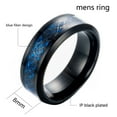 thumbnail image 2 of ringheart Matching Rings His and Her Rings Couple Rings Blue CZ Wedding Ring Sets for Him and Her Men and Women Ring, 2 of 7
