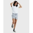 thumbnail image 6 of Hanes Originals Women's Cotton Jersey Shorts, 2.5" Light Steel S, 6 of 10