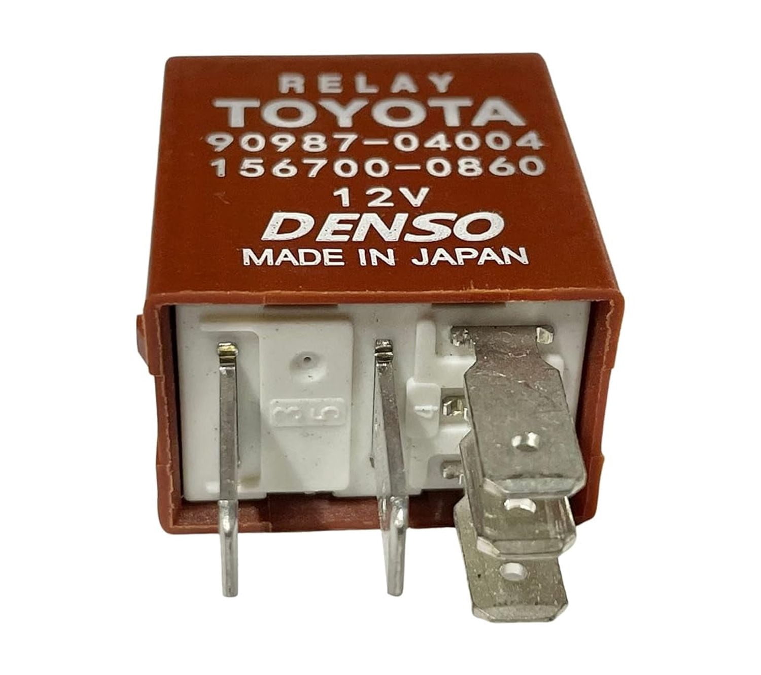 501 Parts 2 Pack Genuine OEM Multi-Purpose Relay Compatible with Toyota/Denso 90987-04004, 156700-0860, 90084-98032