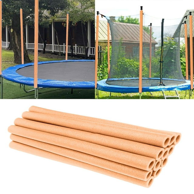 12PCS Trampoline Poles Replacement Accessoire Sponge Trampoline Poles With AntiCollision Covers Accessories Trampoline Net Poles Replacement Trampoline Accessories