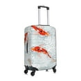 thumbnail image 3 of Disketp Koi Fish Corals,Spring Summer Elastic Travel Luggage Cover Travel Suitcase Protective Cover For Trunk Case Apply To 18''-32'' Suitcase Cover (Luggage not included)-Large, 3 of 9