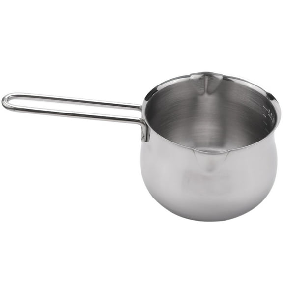 Non-Stick Pan Milk Pot Butter Chocolate Melted Heating Pot Warmer Pan Small Saucepan Cheese Pot With Pour Spouts
