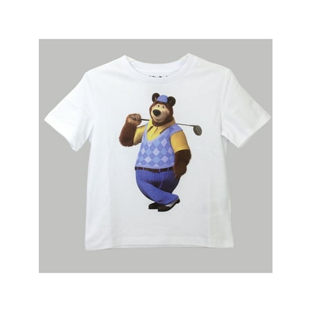 UPC: 0195466001033 | Masha and The Bear Golf T Shirt