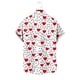 thumbnail image 5 of Ceisia Fashion Unisex Men Women Casual Short Sleeve Printed Turndown Collar Button Gift Shirt, 5 of 6