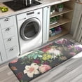 thumbnail image 3 of Pioneer Flower Floral Print Pattern Kitchen Rug Mat,Kitchen Runner Rugs Non Skid Washable,Decorative Kitchen Floor Mats for Kitchen,Sink,Laundry,17"x47.2", 3 of 7