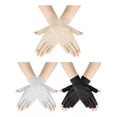 thumbnail image 1 of 3 Pares Guantes Sin Dedos Con Protección Uv Antideslizante, 1 of 7
