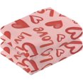 thumbnail image 2 of SKYSONIC 2pcs Valentine's Day Cotton Hand Towels Absorbent Bath Towel Decorative Fingertip Towels for Bathroom Gym Spa Hotel Beach,16 x 28 inch, 2 of 7