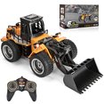 thumbnail image 2 of kolegend Control Remoto Bulldozer Toy Truck, Escala 1/18 RC Metal Rc Cargador Frontal 4WD kolegend kolegend, 2 of 2