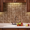 thumbnail image 6 of FASÄDE Traditional Style 1 Decorative Vinyl Backsplash 15 sq ft Kit in Bermuda Bronze, 6 of 6