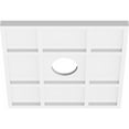 thumbnail image 2 of 14"OD x 3"ID x 4 3/4"C x 1"P Rubik Architectural Grade PVC Contemporary Ceiling Medallion, 2 of 11