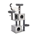 thumbnail image 4 of Cat Tree Furniture Tower Climb Activity Tree Scratcher Play House Kitty Tower Furniture Pet Play House ShopWise Round, 4 of 18