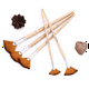 thumbnail image 5 of 5 Pcs Fan Paint Brushes, Oil Acrylic Paint Brushes, Fan Brush for Painting, Nylon Hair Watercolor Fan Brushes, 5 of 5