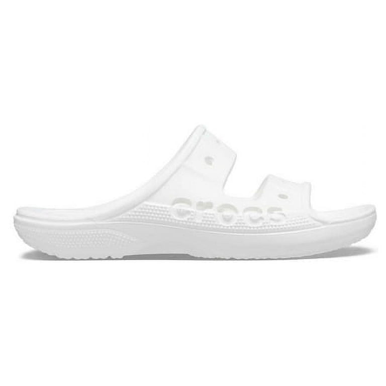 New NWT Mens Crocs Baya Slide‎ White Sandals Shoes Size 11 M CROCS White Baya Slide Sandals Size 11 Men main image 3