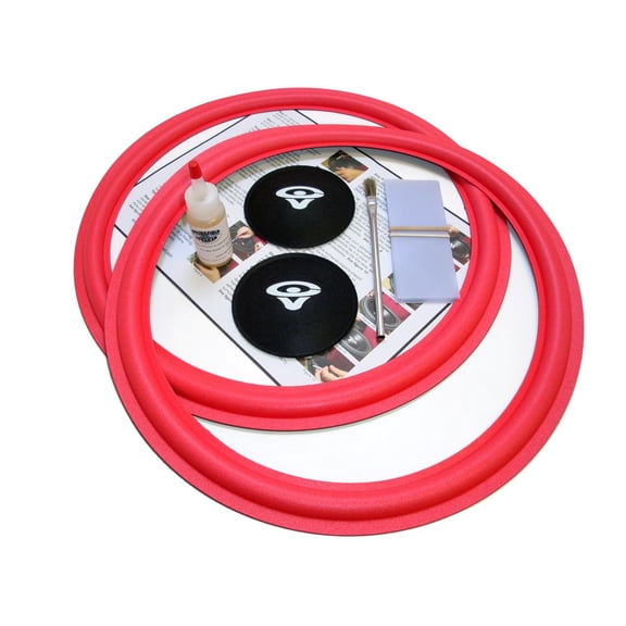 Complete Cerwin Vega 15" Flat-Attach Speaker Foam - 2CV15F Surround Repair Kit