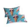 thumbnail image 2 of 3D Ice Cream Printed Comforter Cover Set Children Adult Unique Design Bedding Set Bedroom Decor,King (90"x104"), 2 of 5