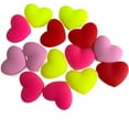 thumbnail image 3 of lixuesong 12pcs Tennis Racquet Dampeners Heart Shape String Dampener Silicone Tennis Racket Damper Absorber Tennis Dampener, 3 of 3