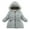 Light Green, variant on Children's Winter Padded Jacket Thickened Fashion Down Coat Warm Cold Weather Outerwear for Kids