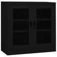 thumbnail image 1 of vidaXL Armoire de Bureau Noire 90x40x90 cm Acier, 1 of 5