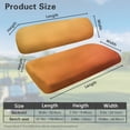 thumbnail image 7 of Garronmavis Golf Cart Seat Covers Orange Golf cart bench seat covers Gradient Color for Daily Protection, Warmth in Winter and Cooling in Summer, 7 of 7