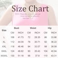 thumbnail image 4 of Women's Plus Size Swimsuit Sexy One Piece Swimsuit Set for Beach Pool Vacation Summer,Hot Pink,L, 4 of 7