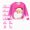 R121-Hot Pink, variant on NOLDARES Boys Toddler Snug Fit Cotton 2 Piece Pajamas Set Long Sleeve Top Pants Pjs Baby Dinosaur Loungewear Fall Winter Sleepwear 6-24 Months 2t 3t 4t 5t 6t 7t 8t 9t Children,Black,6-7 Y