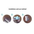 thumbnail image 3 of Advancent Sensor de movimiento PIR inalámbrico, timbre de puerta, alarmas de inducción, timbre, recordatorio de voz, sistemas de seguridad, empresa de Decoración del hogar Advancent HA069058-01, 3 of 6