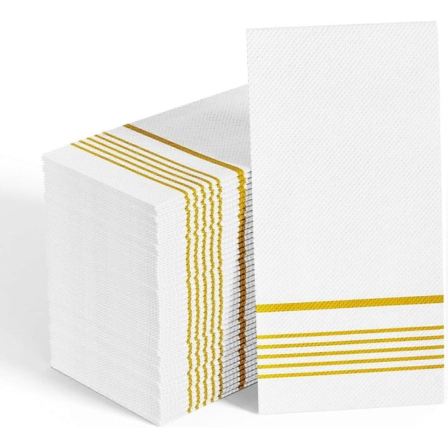 200 Pack Paper Dinner Napkins, Absorbent Paper Napkins, Premium Quality Guest