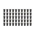 thumbnail image 2 of vortess 50Pcs Net Cup Pots for Hydroponic Nursery Net Pots Slotted Mesh Plant Containers Black, 2 of 9