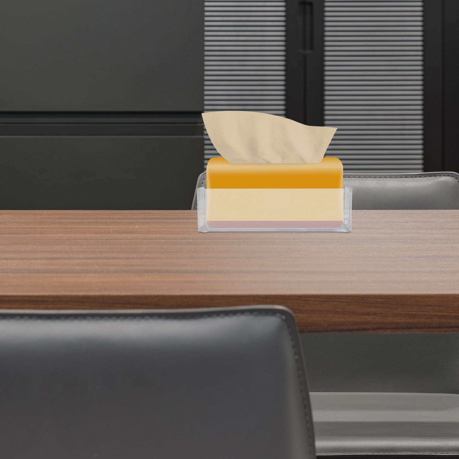 Clear Acrylic Rectangle Tissue Box Holder - Large Capacity Napkin Dispenser For Bathroom, Kitchen, Or Office