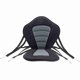 thumbnail image 2 of COJÍN DEL ASIENTO DE KAYAK TRASERO CON SOPORTE TRASERO EVA ESPUMA DE ESPUMA ACOLCHADA COJÍN DE ASITO DE LA CANOA COMODA ALMOHADILLA DE ASIENTO CON CORREAS AJUSTABLES PARA, 2 of 7